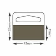 Delta Hole Extra Small Hang Tabs