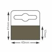 Euro Medium Plus Roll Form Hang Tabs