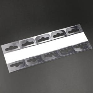 Display Shelf Retail hang tabs 01