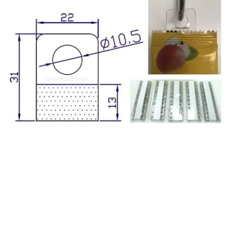 SELF-ADHESIVE HANG TABS [HOLE ECONO]