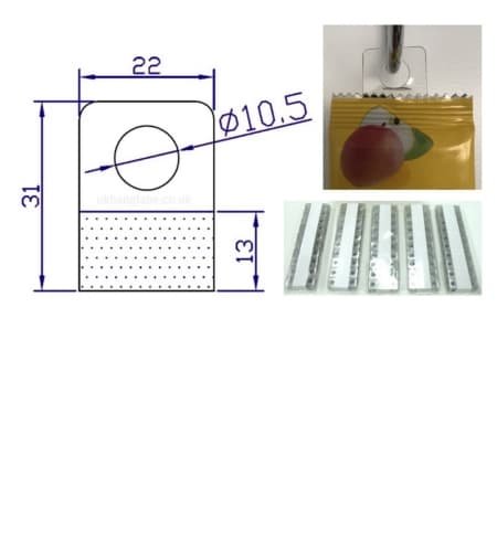 SELF-ADHESIVE HANG TABS [HOLE ECONO]