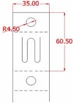 Clipstrips Dimensions